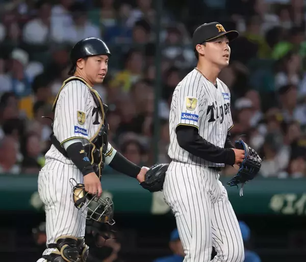 【阪神】梅野隆太郎、大学の後輩・木下里都とバッテリー結成　４回３失点で敗戦投手となるも「今後が楽しみ」