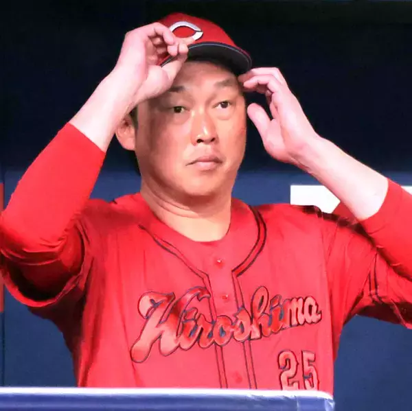 【広島】新井監督「４０歳のボールじゃない」新人から２２年連続白星の中日・涌井秀章に言及　打線は３戦２得点「いいスイングをできている打者は多い」