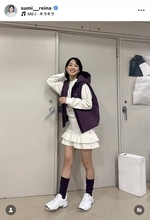 元テレ東人気アナ、ミニスカゴルフウェアで美脚披露！ファンは「たまらん」「眼福」「可愛すぎるよ」　鷲見玲奈アナ