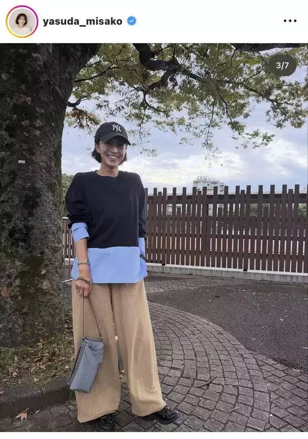 ２児のママ・安田美沙子「一丁前に存在感を出す男子」親子ショットで近況を報告！「可愛いですね」「いつも若々しくて綺麗」