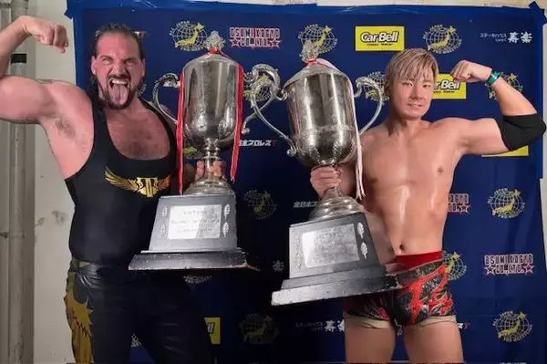 「世界最強タッグ制覇」綾部蓮＆タロース、来年１・２後楽園でザイオン＆オデッセイ「世界タッグ」挑戦