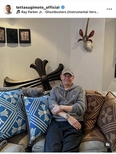 「似てる？」杉本哲太、変顔ショットを披露！「変顔でもカッコいい」「似過ぎーーーーーーーー」「オモロ〜」