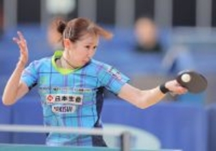 【卓球全日本】４連覇挑戦の早田ひな「出だしは押されたけど…最後に勝てばいい」初戦で高校生に逆転勝ち
