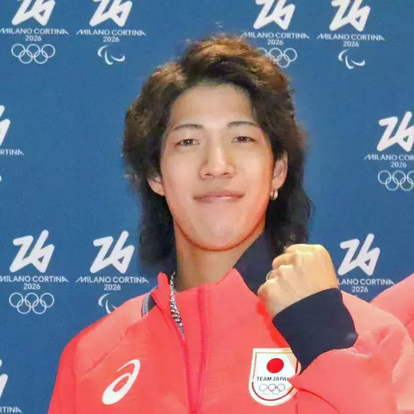 【ミラノ五輪】初五輪代表の二階堂蓮が決戦の地に到着　「キープ　ゴーイングって感じでいきま～す」