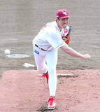 「【楽天】マエケン"無安打"デビュー　移籍後初ライブＢＰで圧巻の投球」の画像1