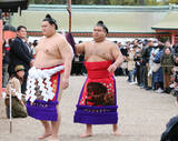 「大の里、住吉大社で初の奉納土俵入り「横綱として大阪に帰って来られたのはうれしい」」の画像1