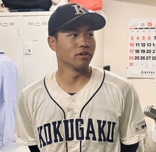 【大学野球】国学院大・緒方漣、初の東都Ｖに涙「悔しい気持ちを全員が共有…『打倒・青学』を目標に」攻守の要　首位打者も視野