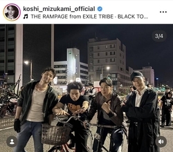 今年結婚した水上恒司、人気俳優らとの撮影オフショットにファン歓喜！　「迫力満点」「凄かった！」「いい顔してる！」