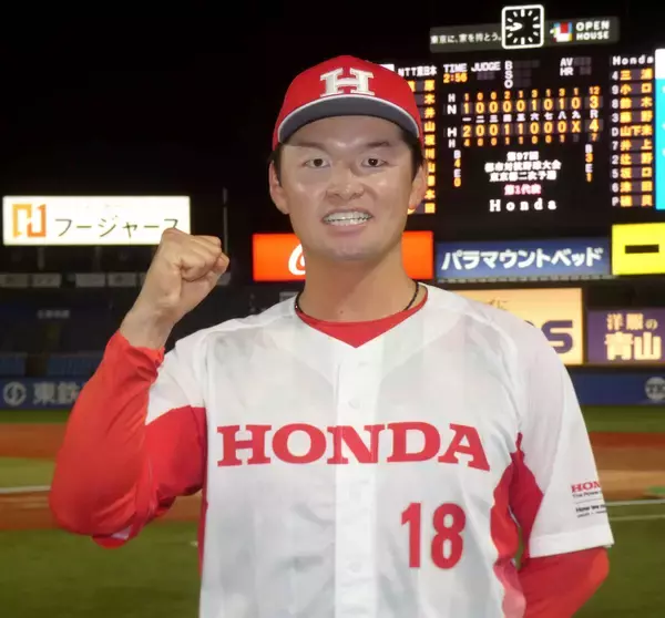 ホンダ・磯貝和賢はキャラ立ちした存在　「こだわりを持っています」と語る武器は最速１５７キロのストレート