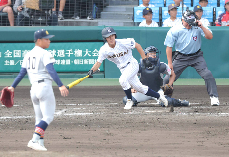 【甲子園】東日本国際大昌平　２安打で一挙５得点！　５回の猛攻で一気に勝ち越し