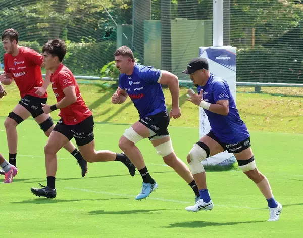 【ラグビー】静岡ブルーレヴズに身長２０１センチのマックス・ダグラスが合流　横浜でもプレー　日本は「めちゃ暑い」