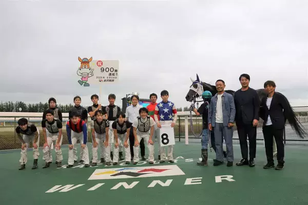 【金沢競馬】栗原大河騎手が地方通算９００勝　７６６４戦目で到達　１０００勝へ意欲「１日でも早く達成できるよう頑張ります」
