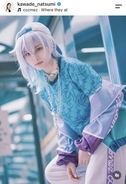 「イケメン過ぎる」日テレ・河出奈都美アナの「男装」コスプレに絶賛の声「美しくカッコいい」「仕上がってますね」