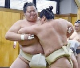 大関・琴桜が稽古納め　苦しんだ１年に「いろいろなことがあった。これも勉強」