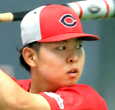 【広島】自打球で負傷交代のドラフト１位・平川蓮「足は大丈夫」病院行かずに経過観察