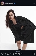 黒木メイサ　「こだわりまくり」のウェアで堂々ポーズ！シンプルでも目力抜群「かっこよすぎる」と称賛続々