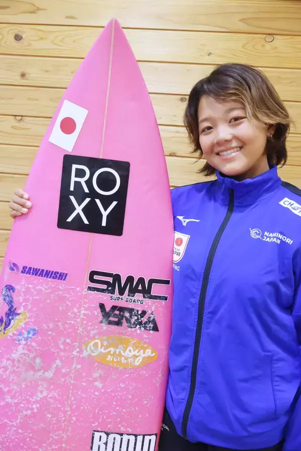 静岡・御前崎市出身のプロサーファー池田美来「五輪で金メダル目標」２０２８年ロス五輪出場権獲得へ向けてアジア大会に挑む