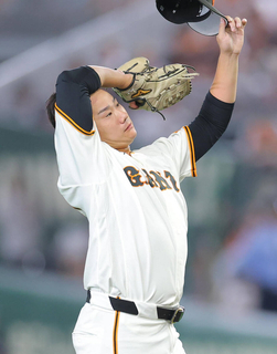 【巨人】井上温大が４回自己ワーストタイの７失点で降板　初回に３失点、阪神ドラ１・立石に猛打賞許す