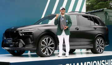 優勝副賞は１３００万円超の高級車ＢＭＷ…蝉川泰果「車は大好き。もう一度勝ちたい」　史上初の大会連覇を狙う
