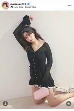 谷まりあ「ずいぶんセクシー」「色っぽい」モデルショットにくぎ付け「めちゃくちゃ可愛すぎる」「天使ですか？」