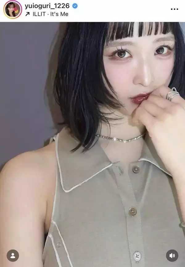 「誰？？」「このビジュ大好き」正体に驚き「ほんとにかわいい」前髪ぱっつん小栗有以…企画で大胆イメチェン
