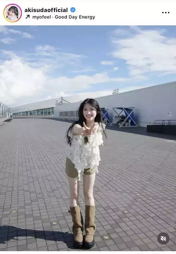 「風も味方につけてしまう美少女」とき宣・菅田愛貴、強風にあおられるも…「美しすぎる」「シャンプーのＣＭ！？？ｗ」