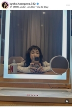 長谷川京子の脇全開なドレス姿にくぎづけ！自然体な近影にファンから多くの「いいね！」