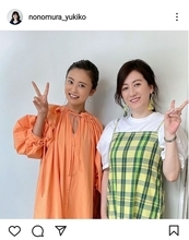 野々村友紀子さん、中国留学を発表の小島瑠璃子と２ショット「こじるりちゃんの新しい夢を応援してます」
