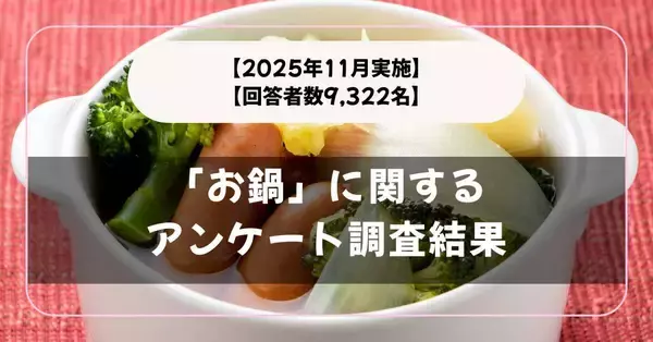 あなたの一番好きな鍋は？１位は２位「しゃぶしゃぶ」にダブルスコア以上