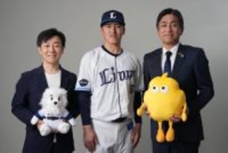 【西武】サイボウズ株式会社とスポンサー契約　春季キャンプからユニホーム袖に「ｋｉｎｔｏｎｅ」のロゴ