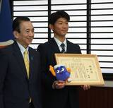 「ウィンドサーフィン野口颯やブレイキン山田琵葉ら世界を舞台に活躍した静岡県勢７選手に県知事顕彰…２０２５年度授与式」の画像1