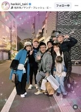 平愛梨、“天野会”の豪華集合写真をアップ！「サプライズなのに…」「知らないフリをしてくれた」会場は人気芸人が握るすし店