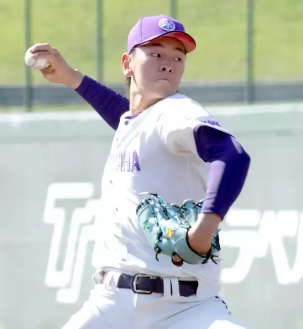 ヤマハ　明大出身の最速１５４キロ右腕・高須大雅が圧巻の完全投球　大型新人が１回３者連続三振斬り…社会人野球静岡大会
