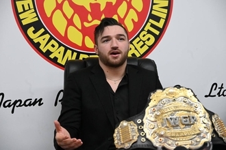 史上最年少「ＩＷＧＰヘビー級」新王者・カラム・ニューマン、「初防衛戦」鷹木信悟に通告「俺は既に鷹木を超越している…簡単な試合になる」…５・４福岡全対戦カード