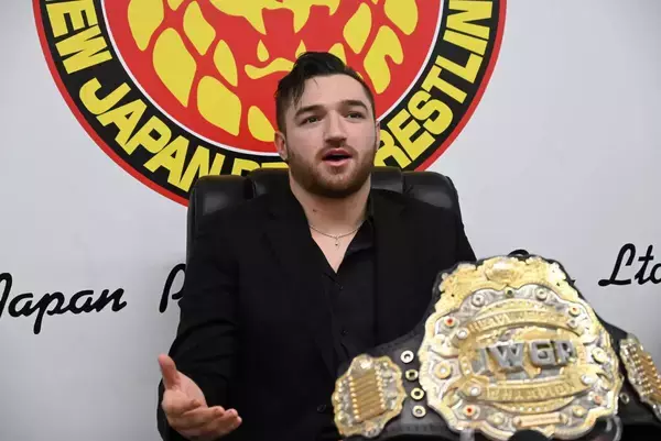 史上最年少「ＩＷＧＰヘビー級」新王者・カラム・ニューマン、「初防衛戦」鷹木信悟に通告「俺は既に鷹木を超越している…簡単な試合になる」…５・４福岡全対戦カード