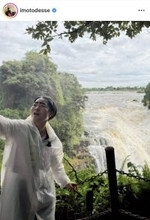 イモトアヤコ、１７年ぶりジンバブエへ「圧巻の滝」世界遺産に圧倒「世界を地球を感じられると思います」