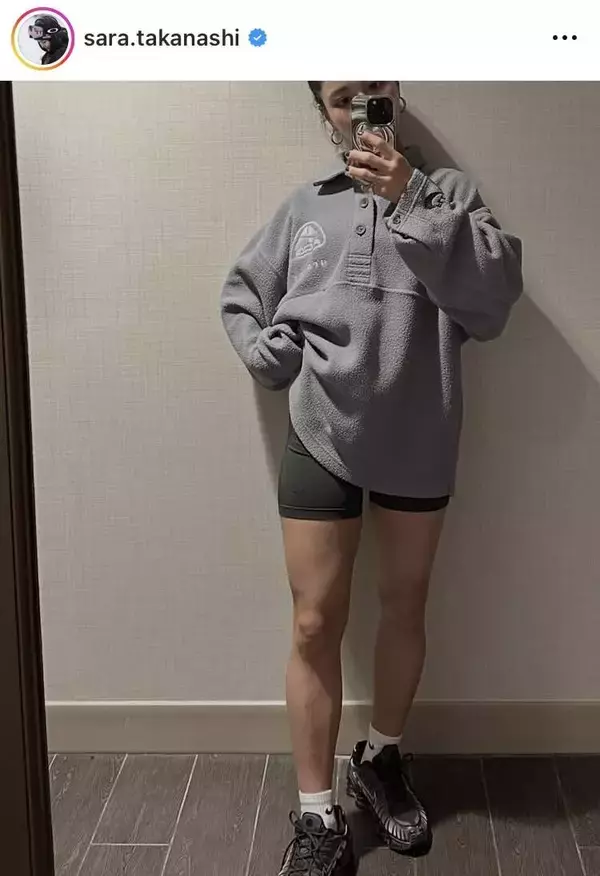 高梨沙羅、驚きの筋肉美脚にフォロワー歓喜「カッコ良い」「綺麗すぎる」さすがアスリート！太もも＆ふくらはぎ