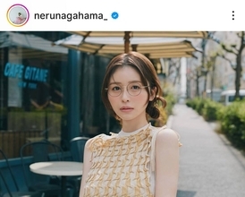 長濱ねる　印象激変のメガネ姿！「どうしよう、天使すぎる」「反則すぎ」「かっわいい」とファン絶賛