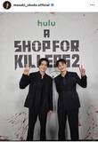「韓ドラ出演中の岡田将生、韓国俳優との２ショット「眼福すぎる」「眩し過ぎて」「メガネ×将生＝最強萌え」などの声」の画像1