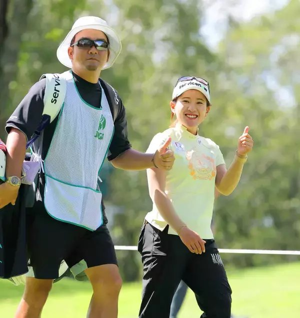 【女子ゴルフ】永井花奈が暫定４位浮上「洋芝は打ちやすい」北海道で強い　直近全４試合でトップ５