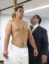 元十両・砂浜を父に持つ砂田昌宏ライダーが新弟子検査受検　目標は「貴乃花とお父さん」