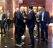 ＦＩＦＡインファンティノ会長が来日　ＪＦＡ宮本恒靖会長と会談の可能性　再選へアジアの票固め狙いか