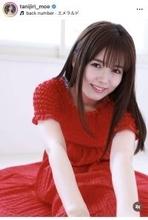 谷尻萌アナ、赤いワンピース姿に大反響「まさに燃える（萌える）真紅」「聡明美人スタイル抜群」