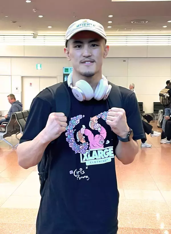 【ボクシング】バンタム級世界ランカー・秋次克真が“凱旋帰国” 那須川天心―エストラダ戦の前座で“日本デビュー”