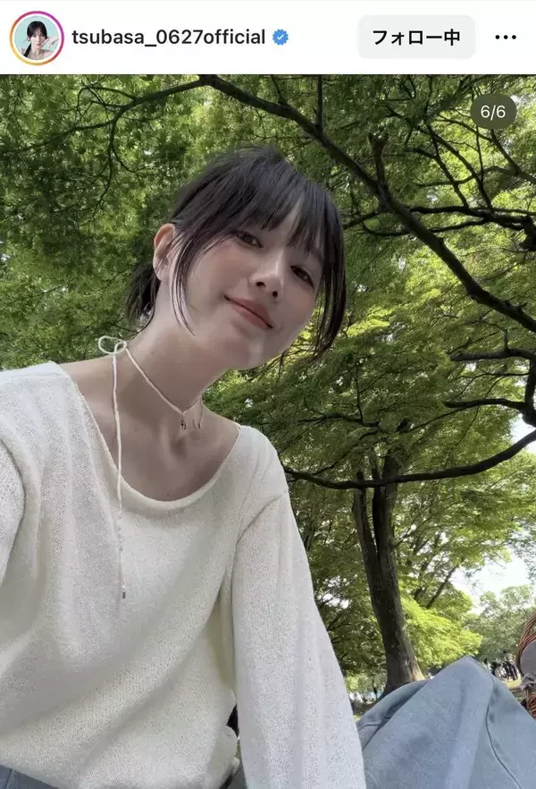本田翼、愛犬とまったりピクニック姿が超キュート！「素敵な過ごし方」「浄化されました」「素敵なＧＷ」