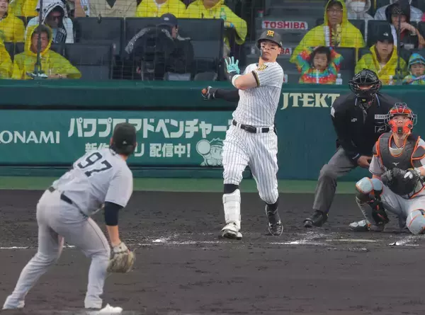 【巨人】また佐藤輝にやられた　３連戦で３安打→４安打→Ｖ三塁打献上　降雨コールドでＧＷ２カード連続負け越し…才木に１１Ｋ完封許す
