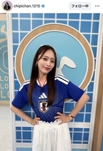 夫は人気芸人…美人モデルのユニ姿が反響「本当に美しすぎて」「勝利の女神」「可愛いの日本代表」近藤千尋