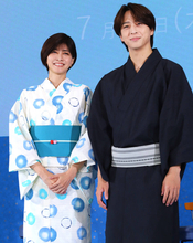 ５０歳・内田有紀、浴衣姿への歓声に「若返りましたよ」３０年ぶりフジ系主演連ドラ打ち上げにキャンプ提案