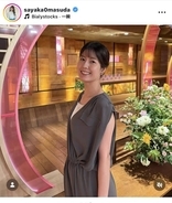 テレ朝アナがスタイル抜群！「マジブラボー」「スタイルが良くてめちゃくちゃ素敵」オールインワン衣装が好評の桝田沙也香