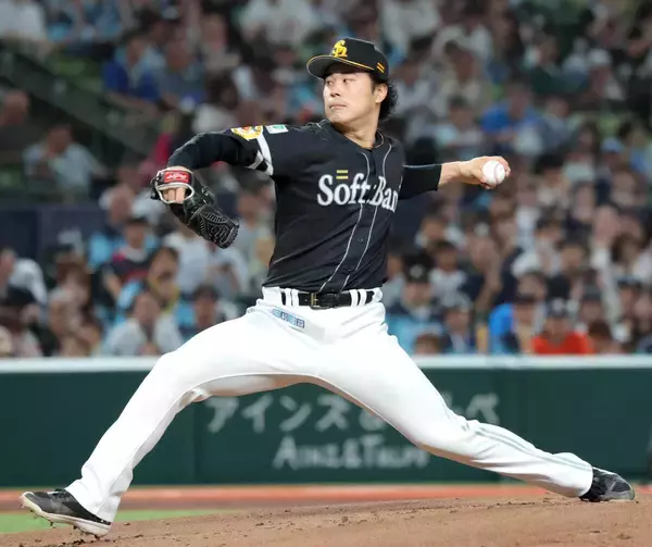 【ソフトバンク】松本晴が７回１失点の好投　自己最多の７勝目の権利持って降板